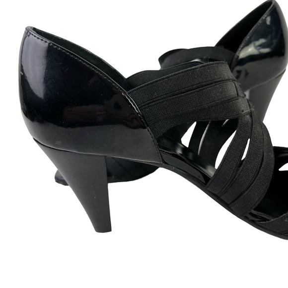 Vaneli Van Eli Women's Square Open Toe High Heels Sandals Shoes Real Leather 7.5 - Picture 13 of 15